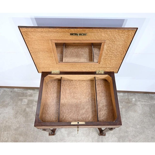 Small End of 19th Century Louis XVI Marquetry Table For Sale - Image 15 of 18