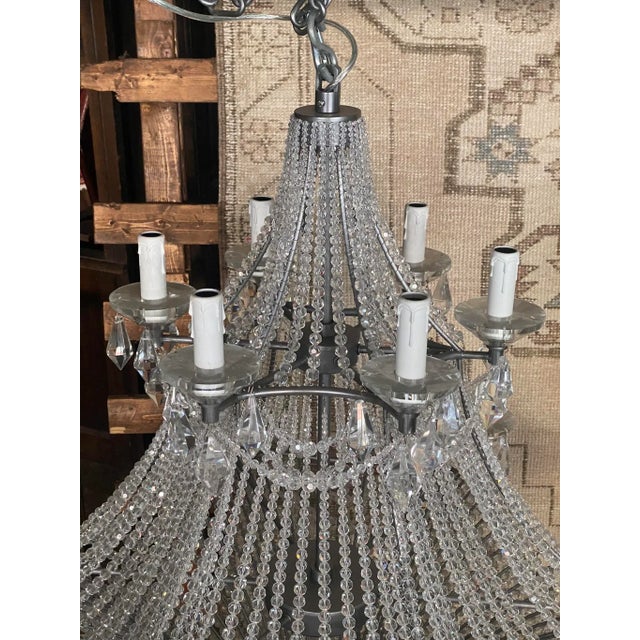 Silver Timothy Oulton 12 Light Large Chandelier For Sale - Image 8 of 12