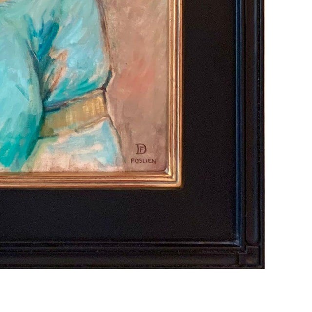 American Dirk Foslien Lady Claire After John William Waterhouse For Sale - Image 3 of 5