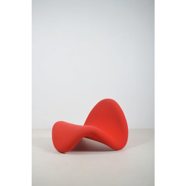 Metal Red F577 Tongue by Pierre Paulin for Artifort For Sale - Image 7 of 10
