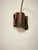 Copper Pendant Lamp with Metal Handkerchiefs, 1980s For Sale - Image 4 of 18