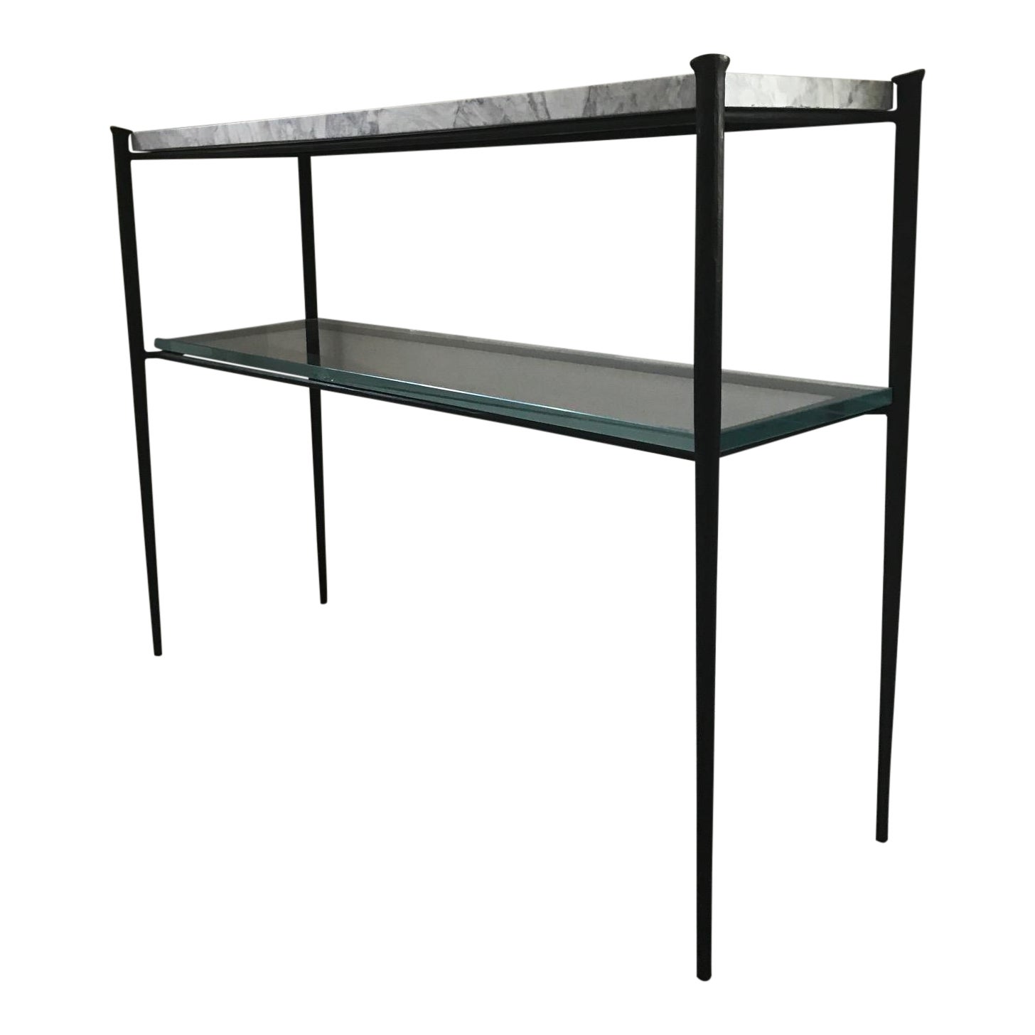Modern Minimalist Console Table | Chairish
