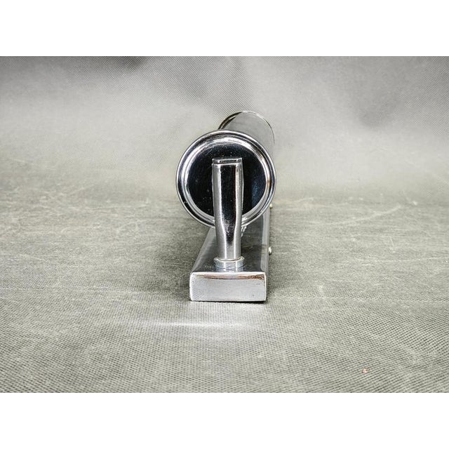 Bauhaus Chrome Wall Lights by Napako, Czechoslovakia, 1940s, Set of 2 For Sale - Image 4 of 11