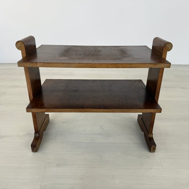 French Art Deco Side Table For Sale - Image 4 of 9