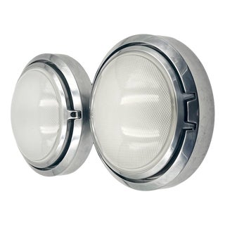 Metropoli D20/27 Flush Mounts by Alberto Meda & Paolo Rizzatto for Luceplan, Italy, 1990s, Set of 2 For Sale