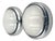 Metropoli D20/27 Flush Mounts by Alberto Meda & Paolo Rizzatto for Luceplan, Italy, 1990s, Set of 2 For Sale
