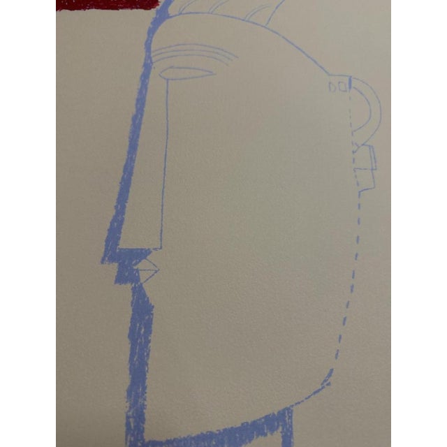 Amedeo Modigliani, Sculptural Head, 2000s, Paper For Sale - Image 3 of 5