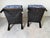 Modern Black Ebonized Bobbin Spindle Accent Lounge Chairs – A Pair For Sale - Image 12 of 12