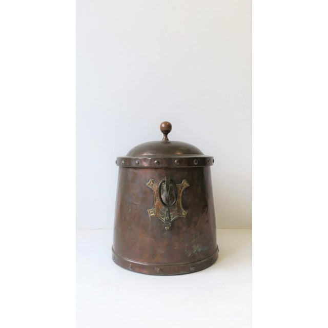Fireplace Pot or Decorative Vessel for Ash or Logs For Sale In New York - Image 6 of 12