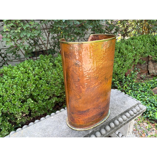 1960s Italian Modern Mixed Metals Umbrella Stand For Sale - Image 11 of 13