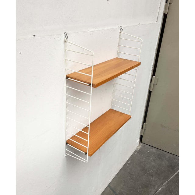 Mid-Century Modern White String Shelf from String Design Ab, Sweden, 1960s For Sale - Image 16 of 18
