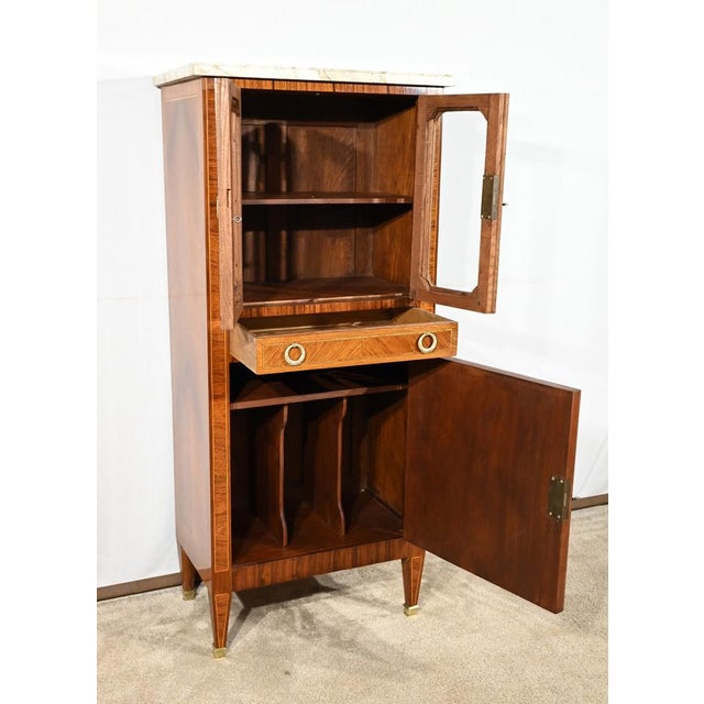 Louis XVI Style Showcase, Late 19th Century For Sale - Image 4 of 18