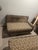 Vintage 1960s Mid-Century Modern American Sectional Sofa With Original Damask Upholstery For Sale - Image 9 of 12
