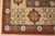 Kazak Rug 8’6” X 13’4” Red Wool Tribal Hand-Knotted Oriental Carpet For Sale - Image 12 of 15