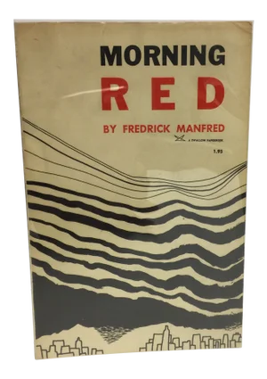 1956 Vintage First Edition "Morning Red" Frederick Manfred Book