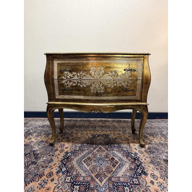 Hollywood Regency Bombe Chest of Drawers For Sale - Image 5 of 5