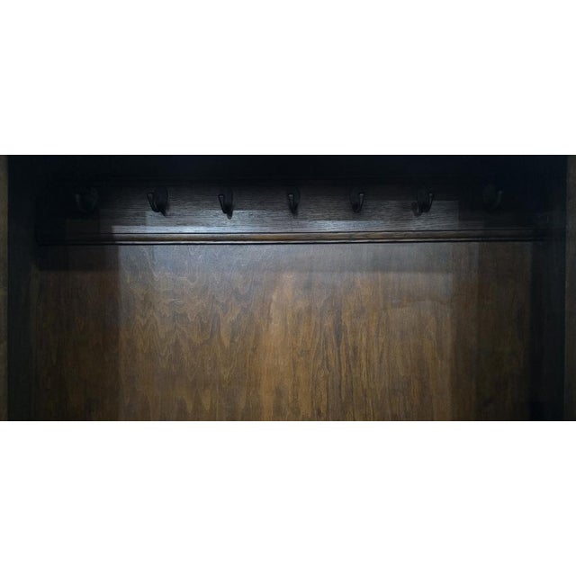 Oak Hanging Hall Robe, 1900s For Sale - Image 3 of 11