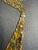 Mid-Century Modern MCM Jewelry by Alice Caviness Modernist Statement Necklace Autumnal Palette of Topaz, Olivine, and Amber. For Sale - Image 3 of 7