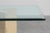 Mid‑Century Italian Dining Table With Glass Top and Travertine Base, 1970s For Sale - Image 4 of 6