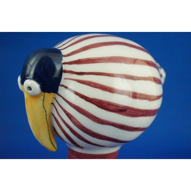 Art Deco Ceramic Pelicans or Toucans, 20th Century, Set of 2 For Sale - Image 18 of 18