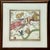 A striking pair of framed reproduction celestial constellation prints featuring richly hand-colored mythological figures...
