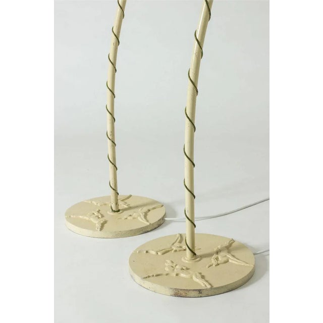 Swedish Grace Floor Lamps, Set of 2 For Sale - Image 9 of 12