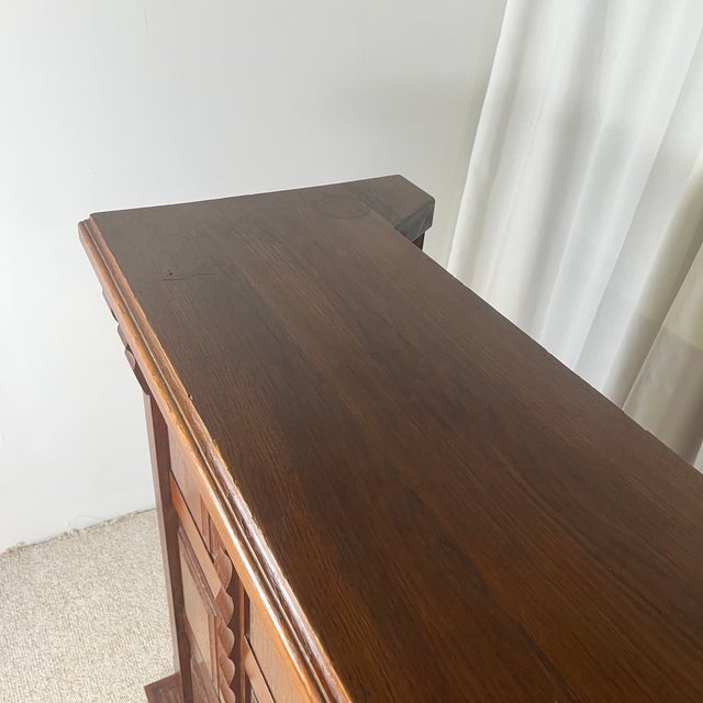 Vintage Bar in Oak, 1960s For Sale - Image 12 of 18