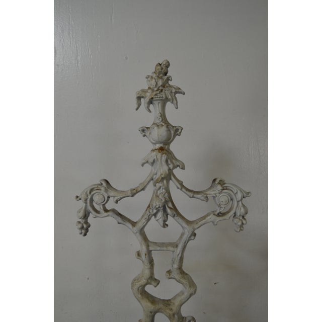 Antique 19th Century Victorian Cast Iron Hall Stand For Sale - Image 9 of 10