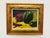 Wood Vintage Still Life With Peppers Oil on Board Signed For Sale - Image 7 of 12