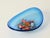 Deep Blue Murano Glass Catchall, Italy, 1960s For Sale - Image 6 of 12