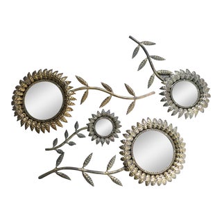 1960s Italian Tole Mirrors - Set of 4 For Sale