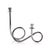 Modern Breda 2-Tier Brass Candle Holder, Nickel For Sale - Image 3 of 3