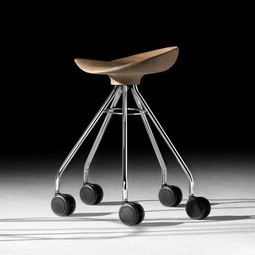 Gold Jamaica Stool by Pepe Cortes for BD Barcelona For Sale - Image 8 of 9