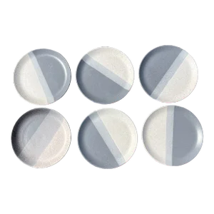 1990s Beach House Dinner Plates- Set of 6