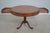 English Jonathan Charles Round English Style Drum Table For Sale - Image 3 of 18