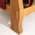 Wood 19th Century France Brutalist Burgundy Wood Armchair For Sale - Image 7 of 11