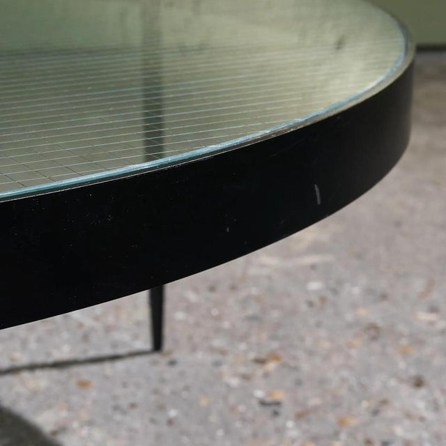 Large Black Lacquered Steel G4 Coffee Table by Janni Van Pelt for Bas Van Pelt, 1956 For Sale - Image 11 of 13