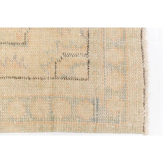 1950s Ethnic Vintage Wool Carpet For Sale - Image 4 of 10