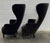 Modern Tom Dixon for George Smith Wingback Chairs For Sale - Image 3 of 9