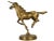 Rare stunning solid brass galloping unicorn figurine on a round base. It is an one of kind oversized piece to enhance any...