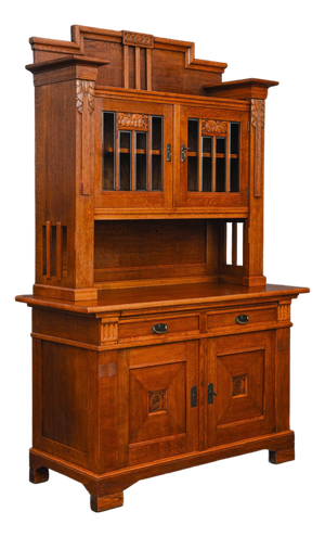 Antique Art Nouveau Sideboard, 1900s