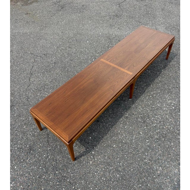 Fully-Refinished Mid Century Lane Rhythm Xl Coffee Table For Sale - Image 9 of 9
