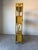 Vintage Mustard Yellow Bent Rattan Bookcase Cabinet For Sale In Miami - Image 6 of 12