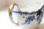 Blue 1890-1910 English Grindley Gilded (Flow Blue) Transferware Gravy Boat For Sale - Image 8 of 9