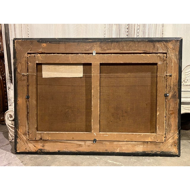 19th Century French Coastal Landscape Painting, Signed Kuwasseg For Sale - Image 14 of 14