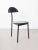 Black Dining Chairs from Linea Veam, 1980s, Set of 4 For Sale - Image 8 of 10