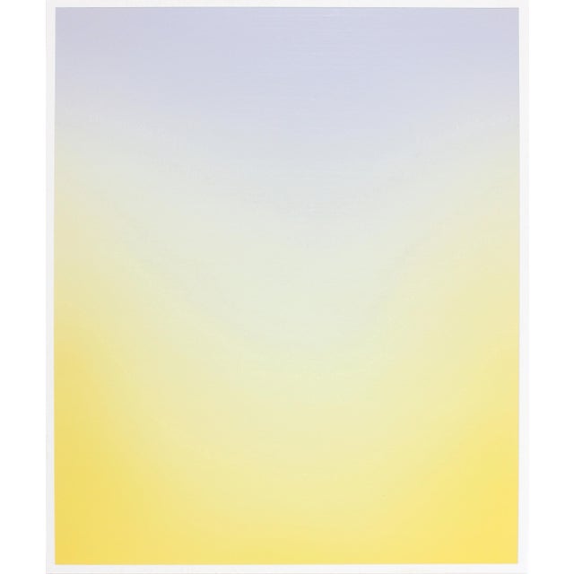 Contemporary Abstract Oil on Paper "P002" by Eric Cruikshank For Sale - Image 4 of 4