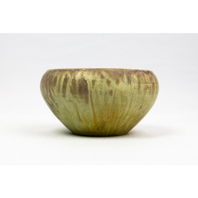 Flamed Stoneware Bowl by Alexandre Bigot, France, 1914 For Sale - Image 3 of 10
