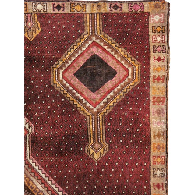 Tribal Galerie Shabab Collection Mid-20th Century Turkish Anatolian Rug For Sale - Image 3 of 10