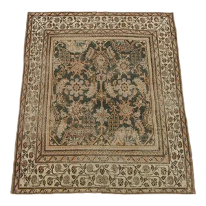 Antique Indian Rug 7.1x5.8